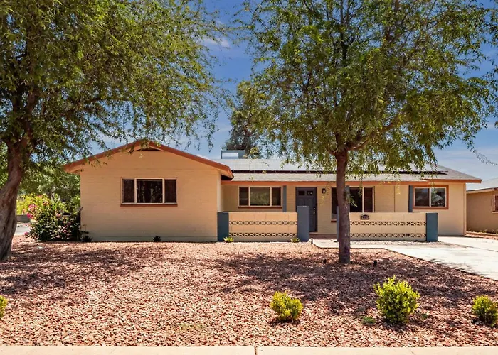 5br Sleeps 10 Hot Tub Fire Pit Games & Walk To Asu Ferienhaus