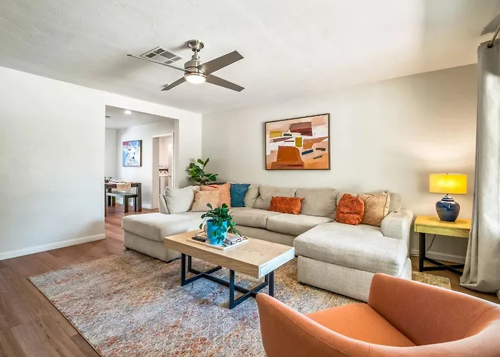 5br Sleeps 10 Hot Tub Fire Pit Games & Walk To Asu Ferienhaus *