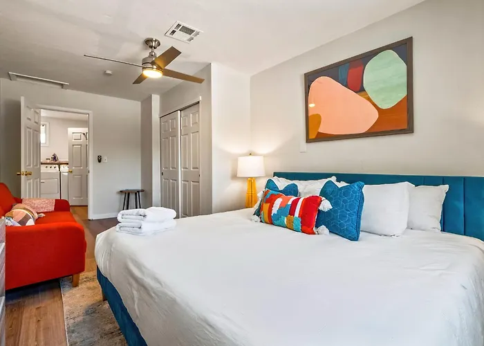 Ferienhaus 5br Sleeps 10 Hot Tub Fire Pit Games & Walk To Asu Tempe